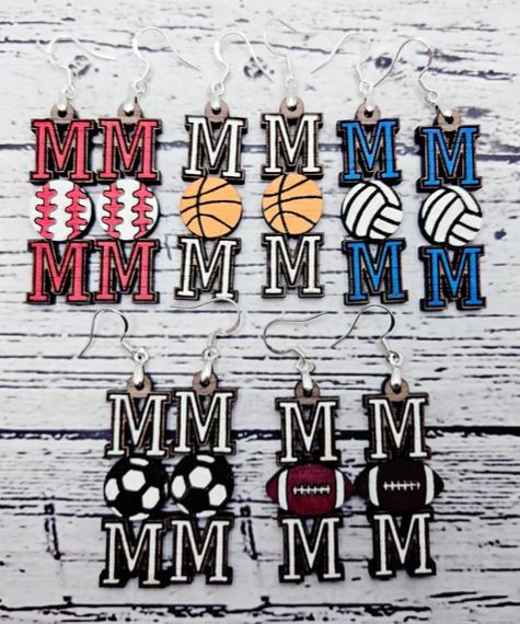 Mom Sports Collection Earrings