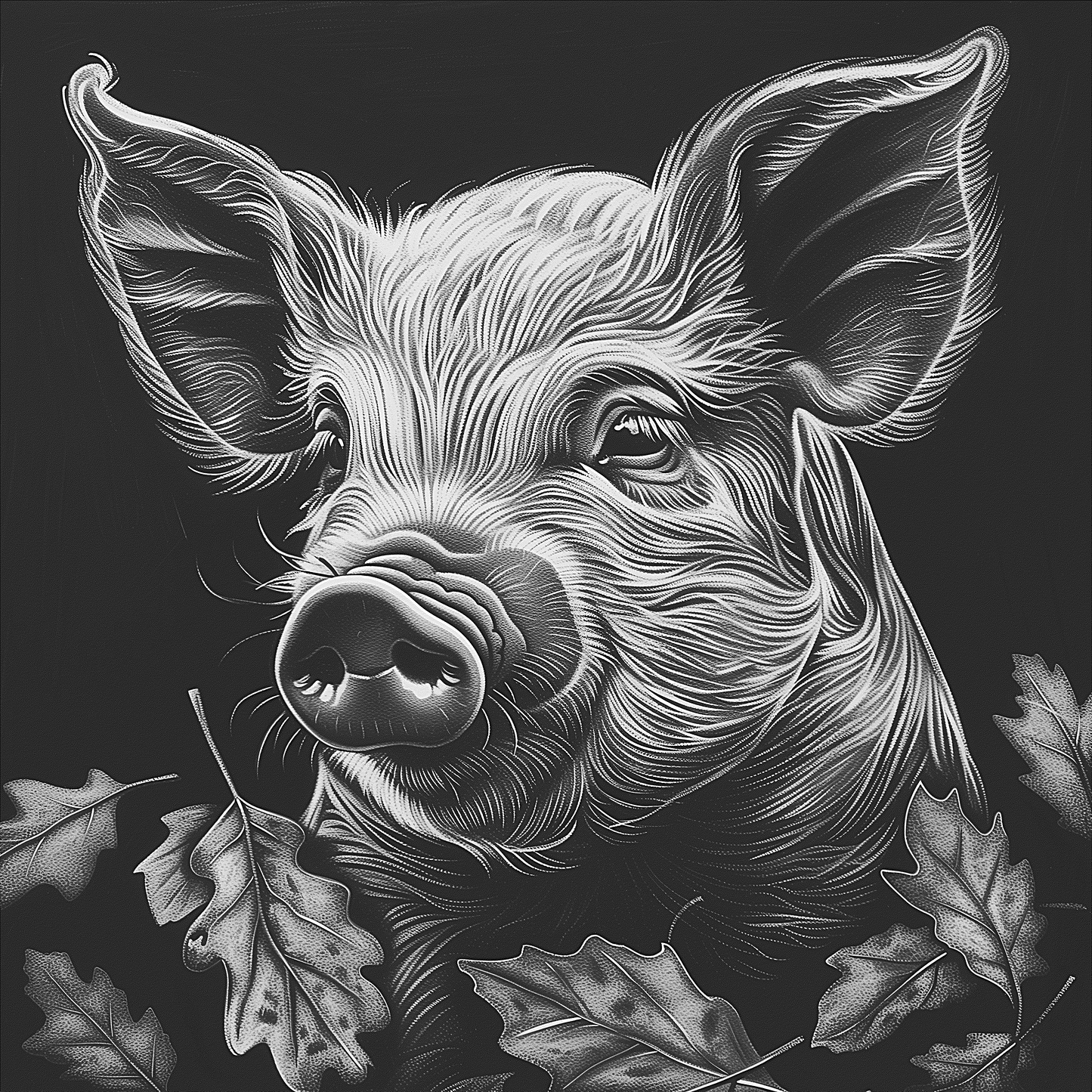 Slate Coaster - Farm Animals