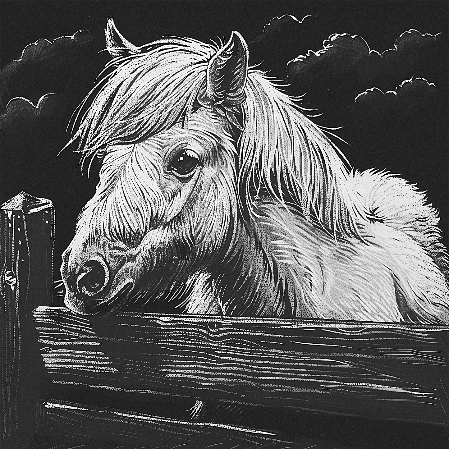 Slate Coaster - Farm Animals