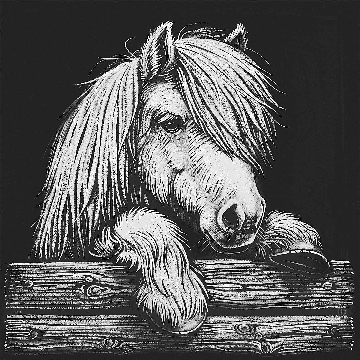 Slate Coaster - Farm Animals