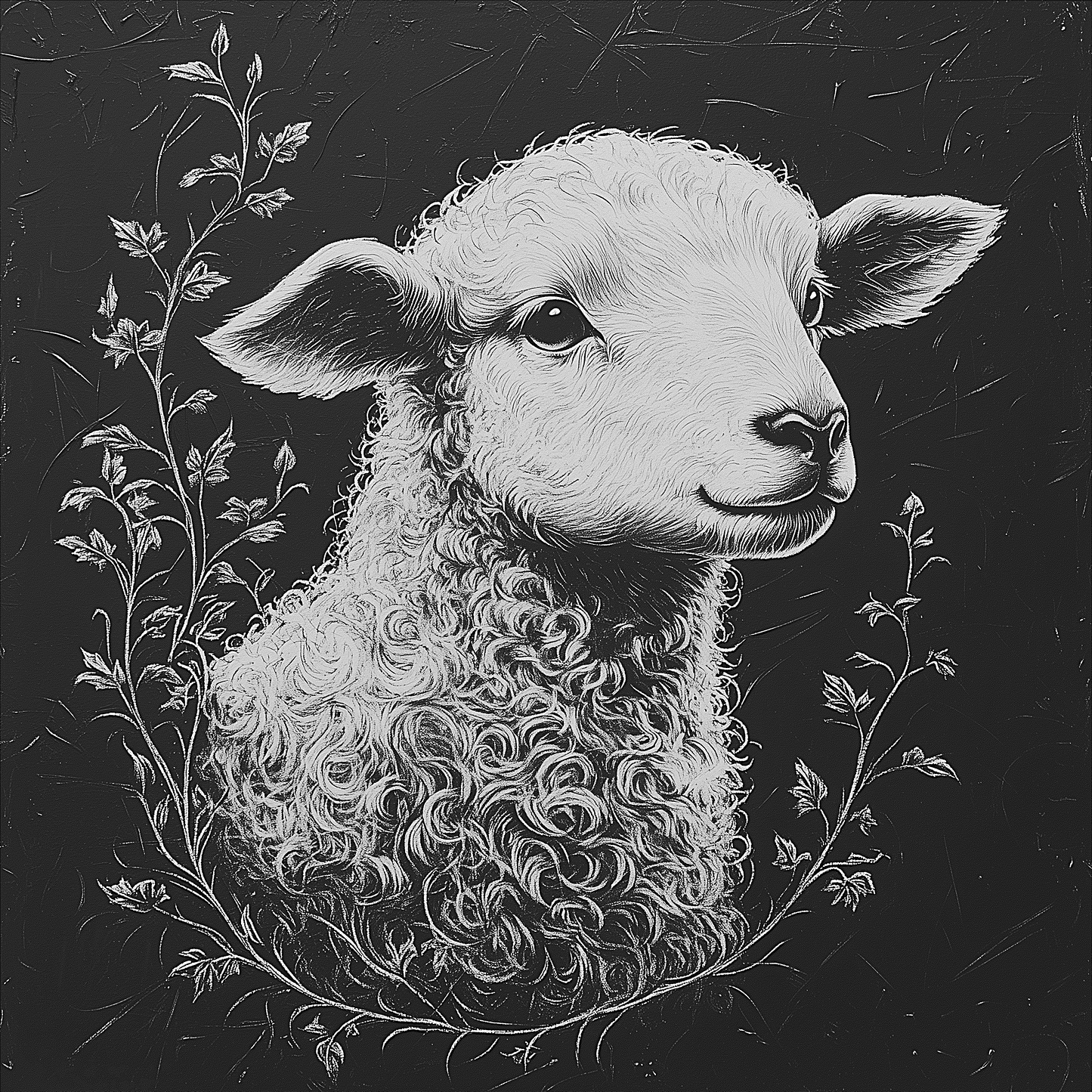 Slate Coaster - Farm Animals
