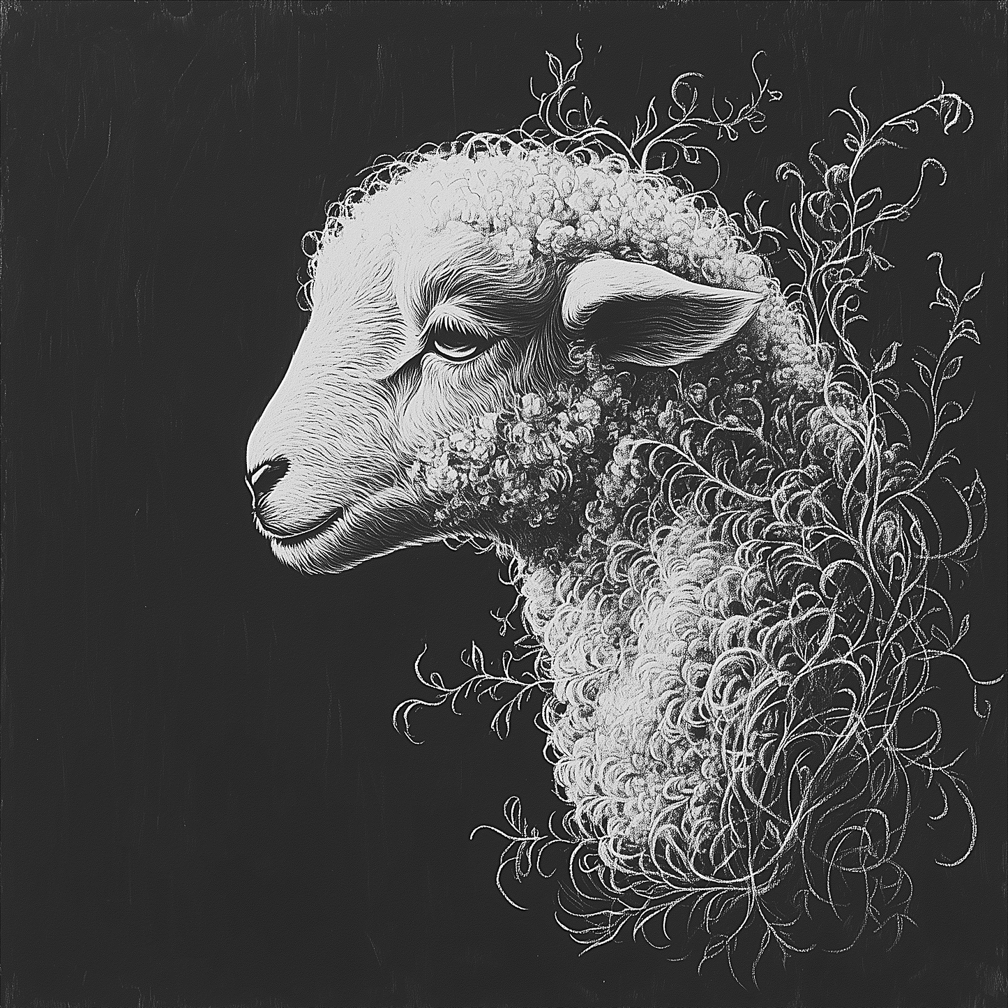 Slate Coaster - Farm Animals