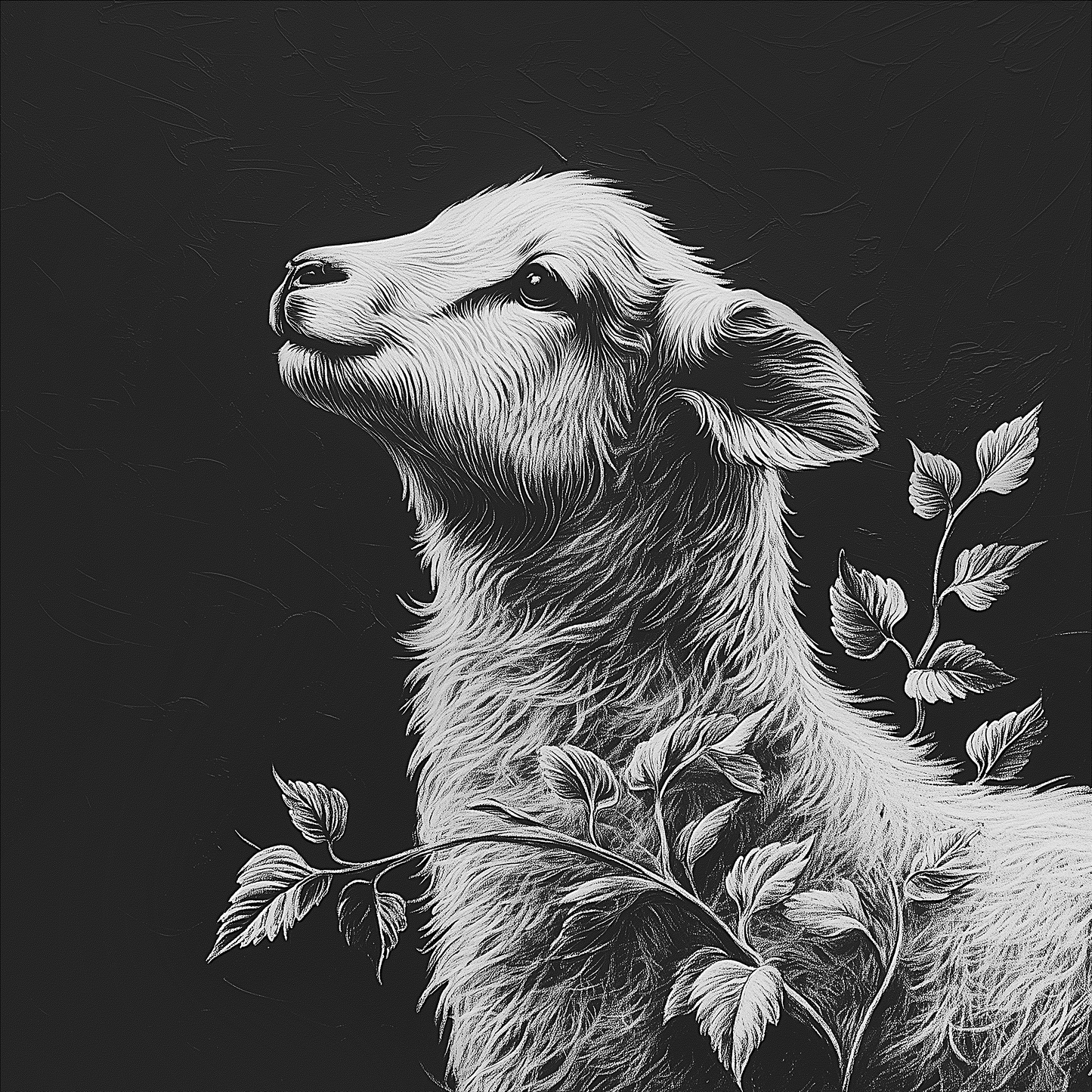 Slate Coaster - Farm Animals