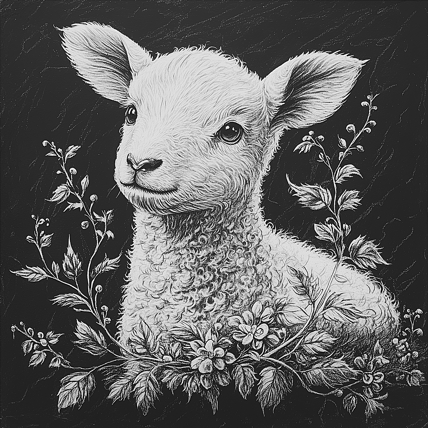 Slate Coaster - Farm Animals