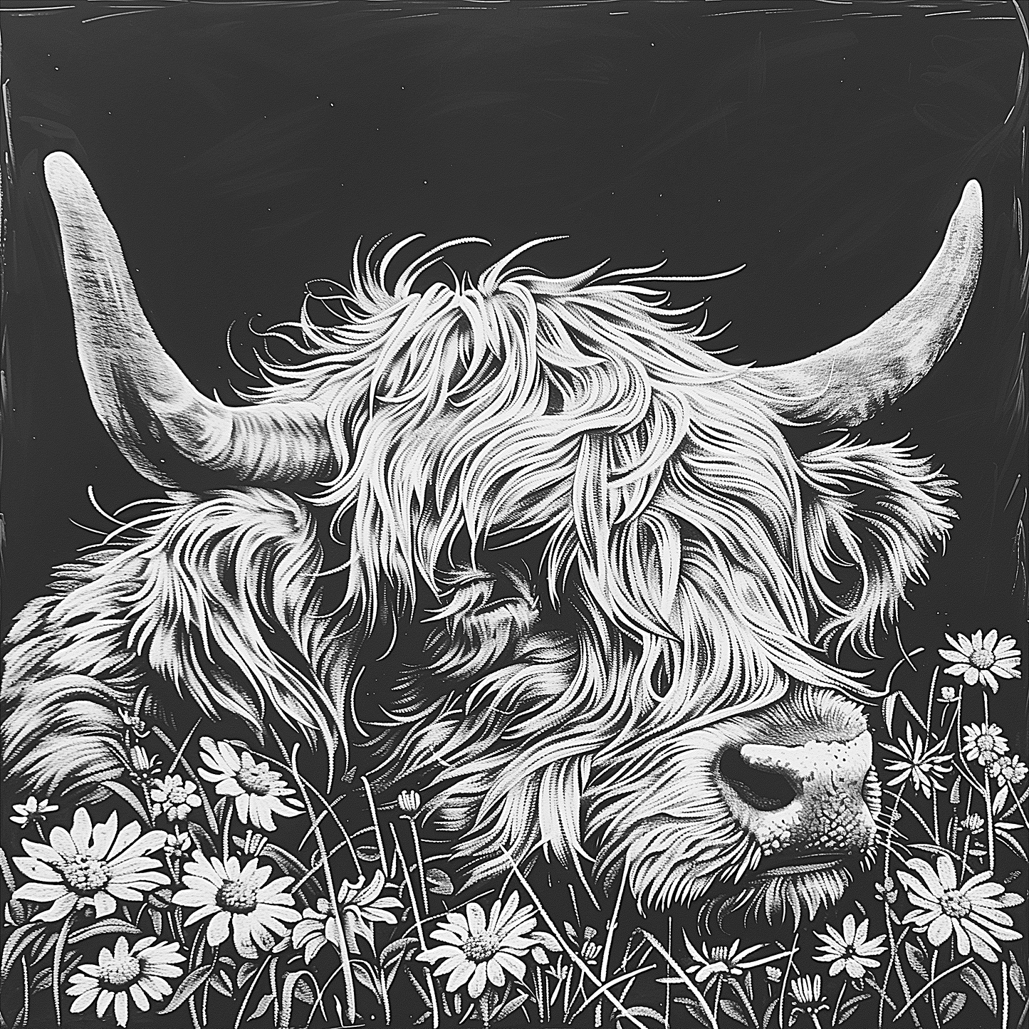 Slate Coaster - Farm Animals